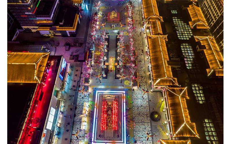 個(gè)性化商業(yè)街亮化方案究竟有多驚艷？